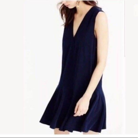J. Crew Dresses & Skirts - J Crew Sleeveless Flounce Dress